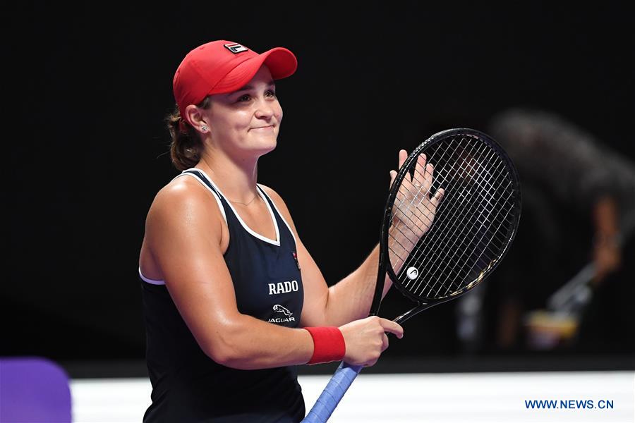 (SP)CHINA-SHENZHEN-TENNIS-WTA TOUR FINALS-SINGLES(CN)