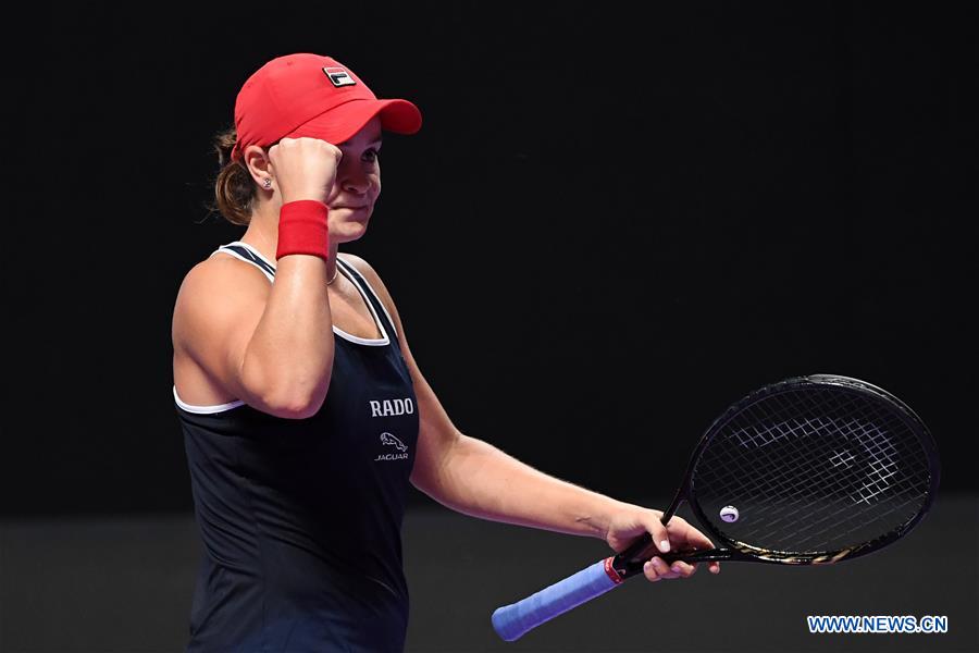 (SP)CHINA-SHENZHEN-TENNIS-WTA TOUR FINALS-SINGLES(CN)