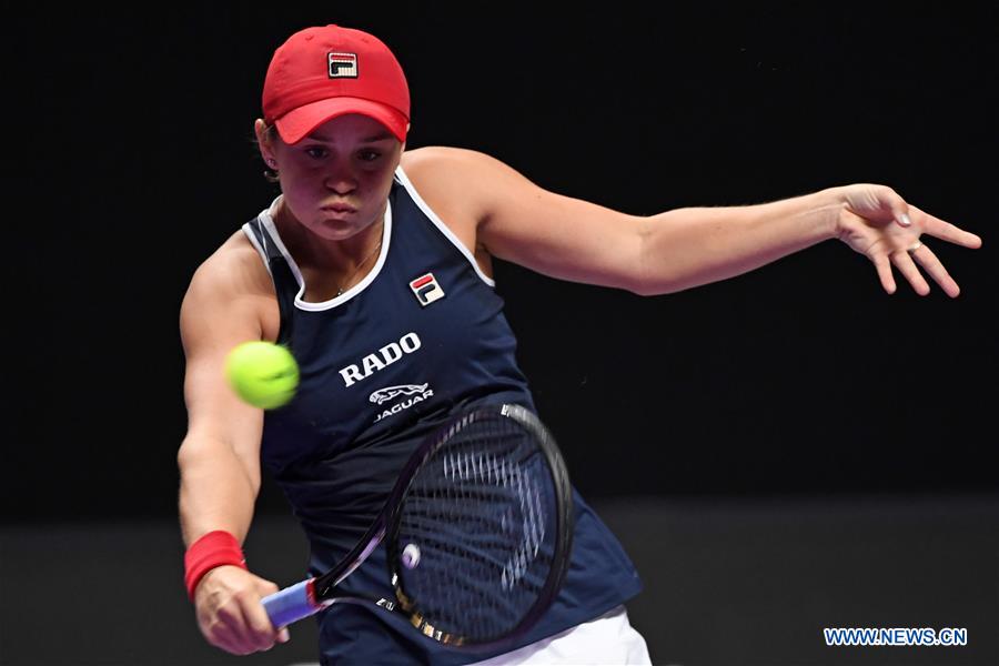 (SP)CHINA-SHENZHEN-TENNIS-WTA TOUR FINALS-SINGLES(CN)