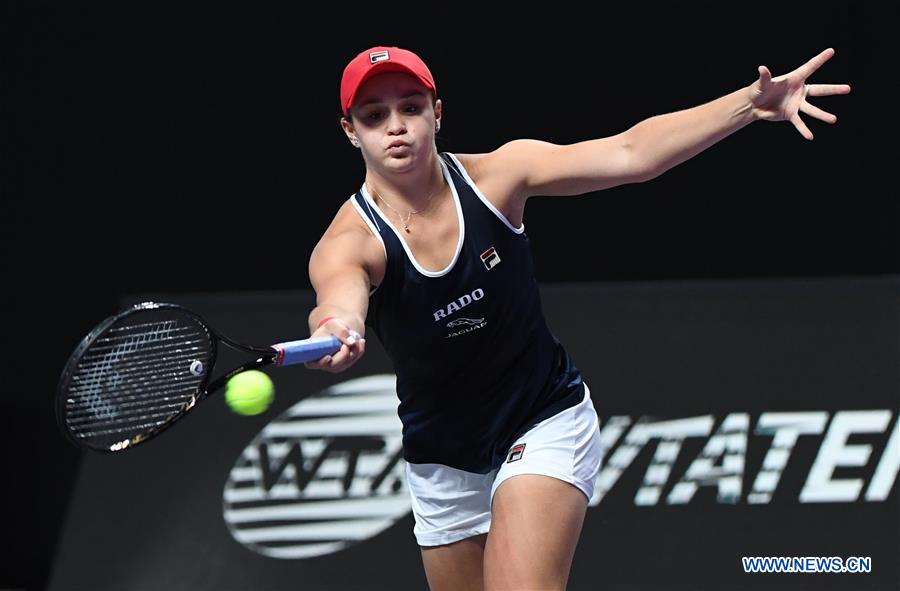 (SP)CHINA-SHENZHEN-TENNIS-WTA TOUR FINALS-SINGLES(CN)