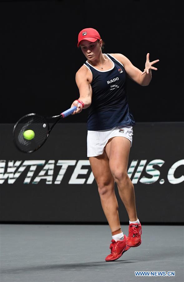 (SP)CHINA-SHENZHEN-TENNIS-WTA TOUR FINALS-SINGLES(CN)