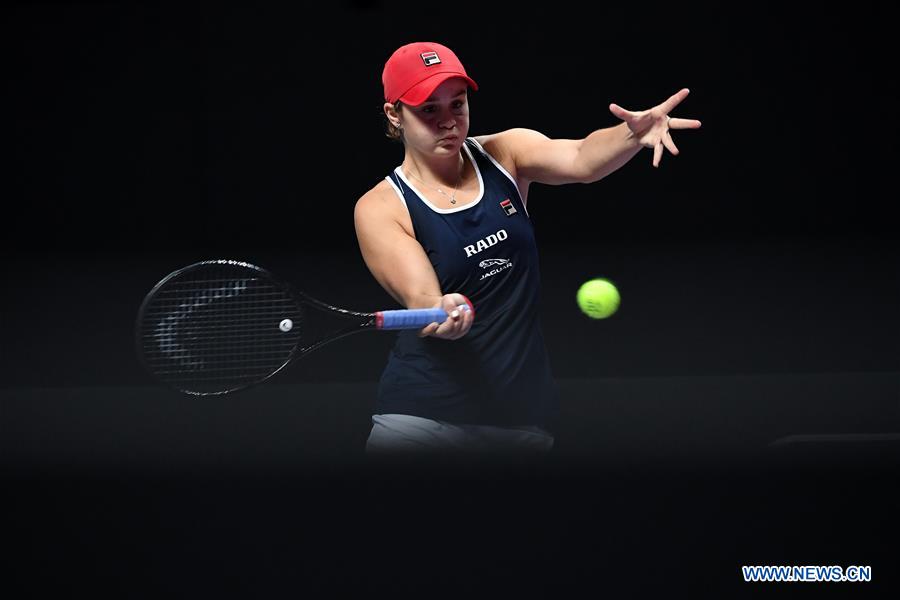 (SP)CHINA-SHENZHEN-TENNIS-WTA TOUR FINALS-SINGLES(CN)