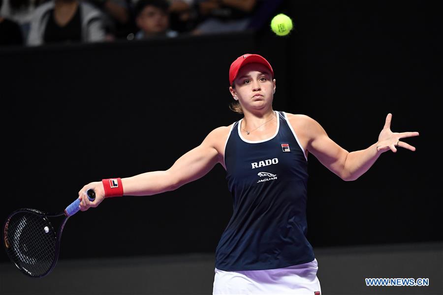 (SP)CHINA-SHENZHEN-TENNIS-WTA TOUR FINALS-SINGLES(CN)