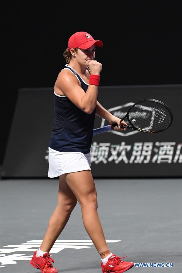 (SP)CHINA-SHENZHEN-TENNIS-WTA TOUR FINALS-SINGLES(CN)