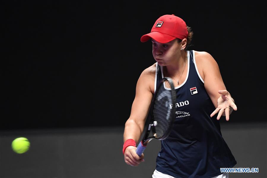 (SP)CHINA-SHENZHEN-TENNIS-WTA TOUR FINALS-SINGLES(CN)