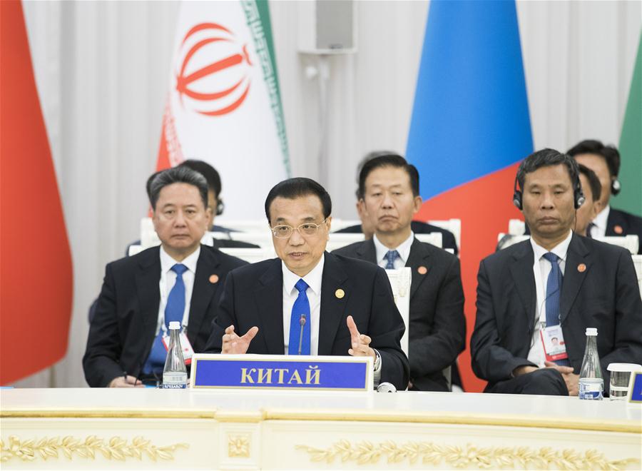 UZBEKISTAN-TASHKENT-CHINA-LI KEQIANG-SCO-MEETING