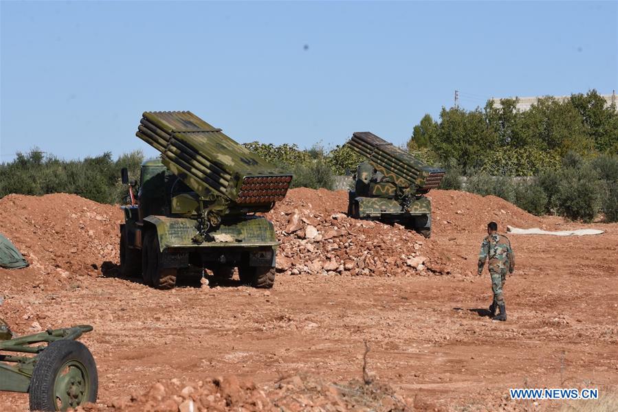 SYRIA-ALEPPO-MANBIJ-ARMY-REINFORCEMENT
