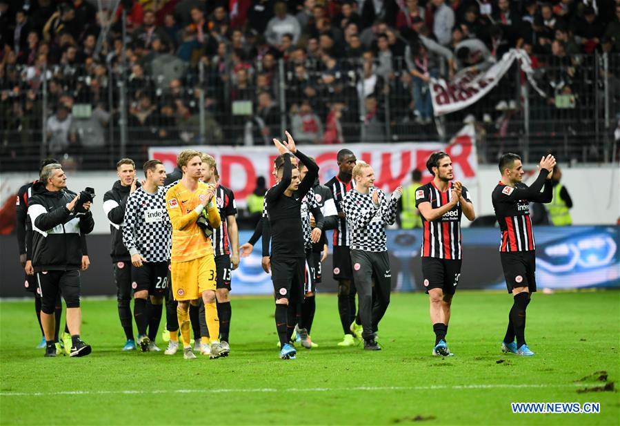 (SP)GERMANY-FRANKFURT-SOCCER-BUNDESLIGA-FRANKFURT VS MUNICH