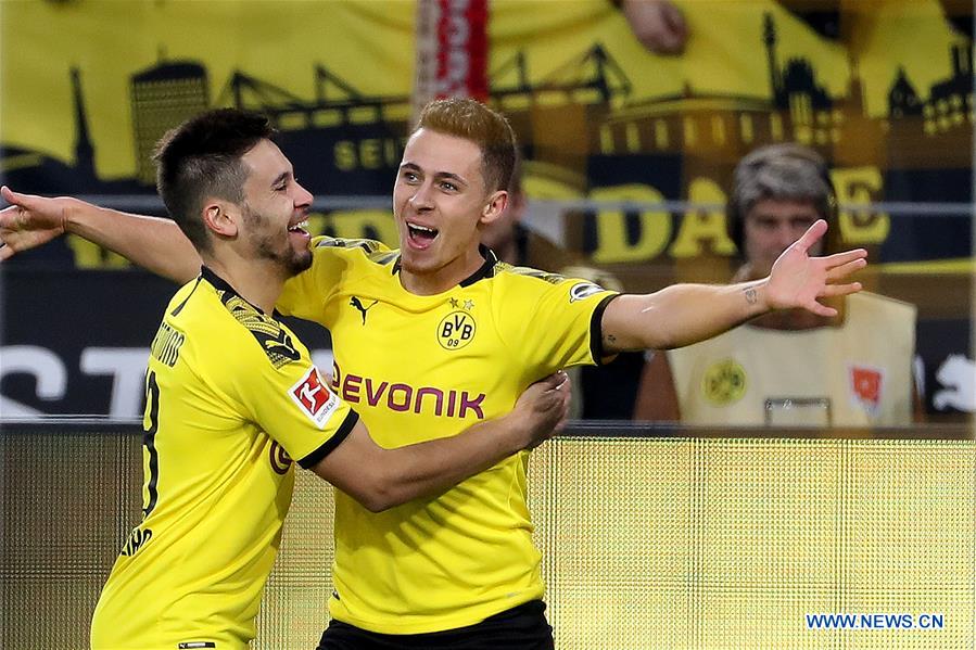 (SP)GERMANY-DORTMUND-SOCCER-BUNDESLIGA-DORTMUND VS WOLFSBURG