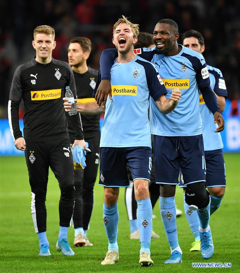 (SP)GERMANY-LEVERKUSEN-SOCCER-BUNDESLIGA-LEVERKUSEN VS MONCHENGLADBACH