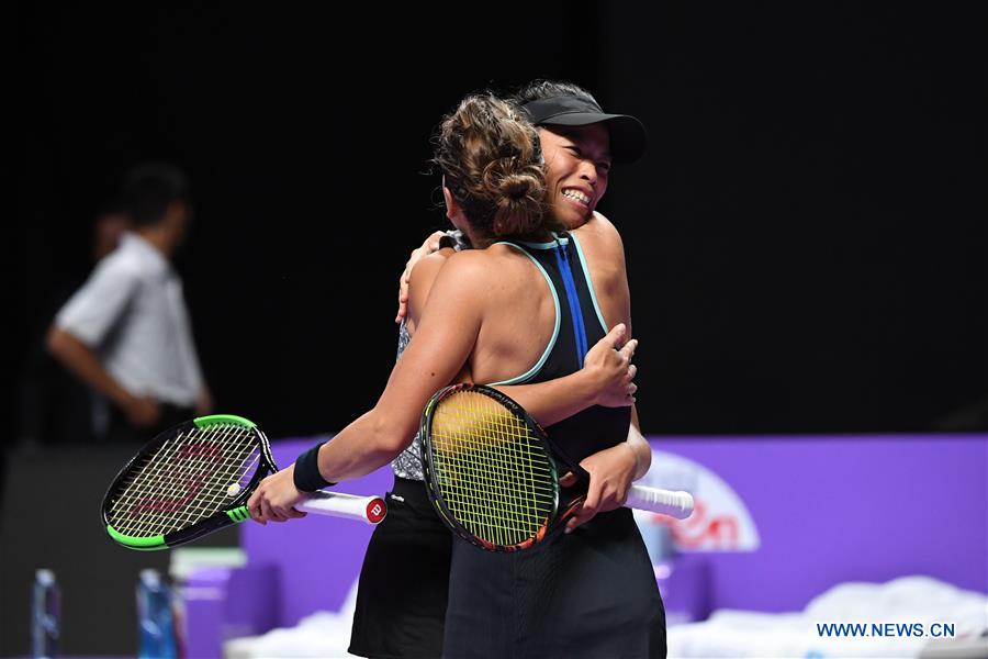 (SP)CHINA-SHENZHEN-TENNIS-WTA TOUR FINALS-DOUBLES(CN)