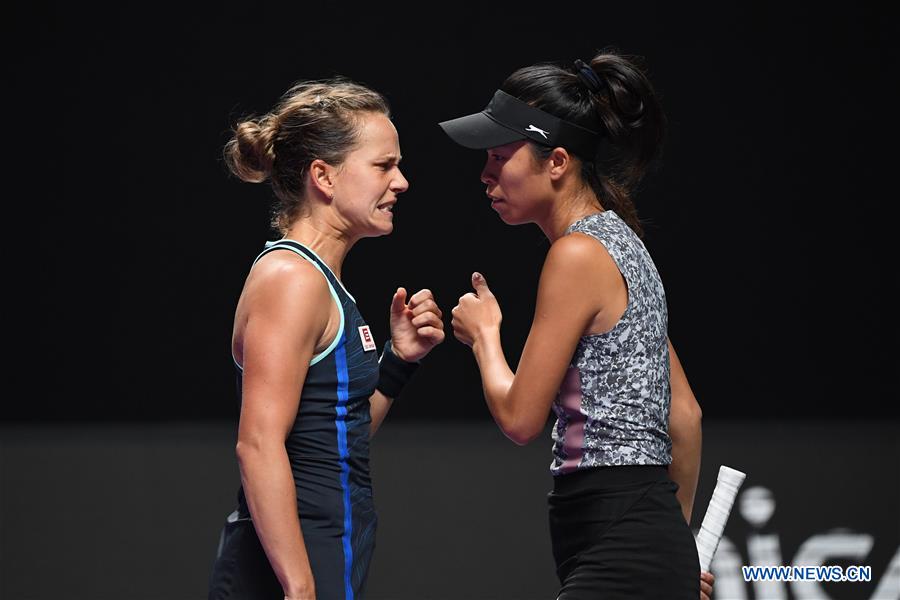 (SP)CHINA-SHENZHEN-TENNIS-WTA TOUR FINALS-DOUBLES(CN)