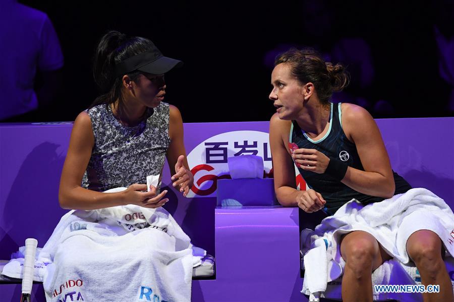 (SP)CHINA-SHENZHEN-TENNIS-WTA TOUR FINALS-DOUBLES(CN)