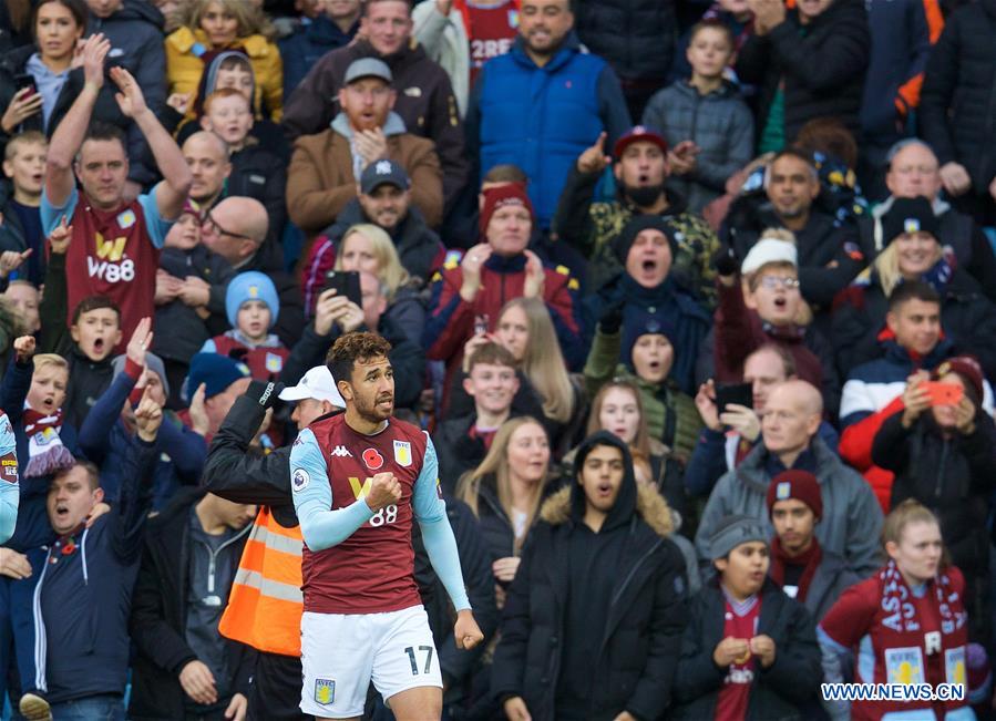 (SP) BRITAIN-BIRMINGHAM-FOOTBALL-PREMIER LEAGUE-ASTON VILLA VS LIVERPOOL