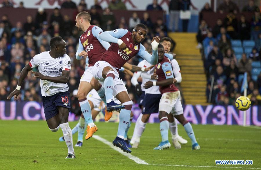 (SP) BRITAIN-BIRMINGHAM-FOOTBALL-PREMIER LEAGUE-ASTON VILLA VS LIVERPOOL