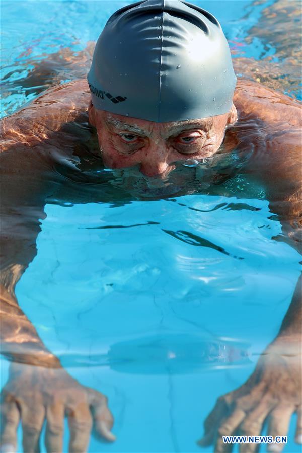 (SP)EGYPT-ALEXANDRIA-ELDERLY MASTERS SWIMMERS
