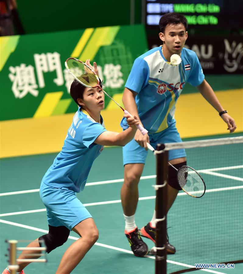 (SP)CHINA-MACAO-BADMINTON-BWF WORLD TOUR-MACAO OPEN 2019