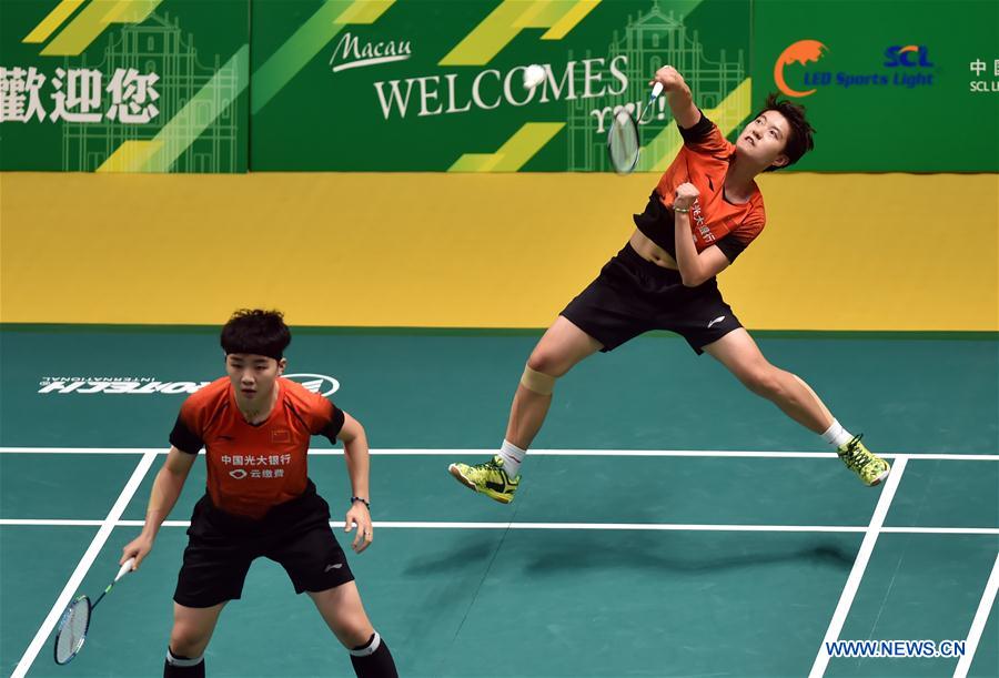 (SP)CHINA-MACAO-BADMINTON-BWF WORLD TOUR-MACAO OPEN 2019