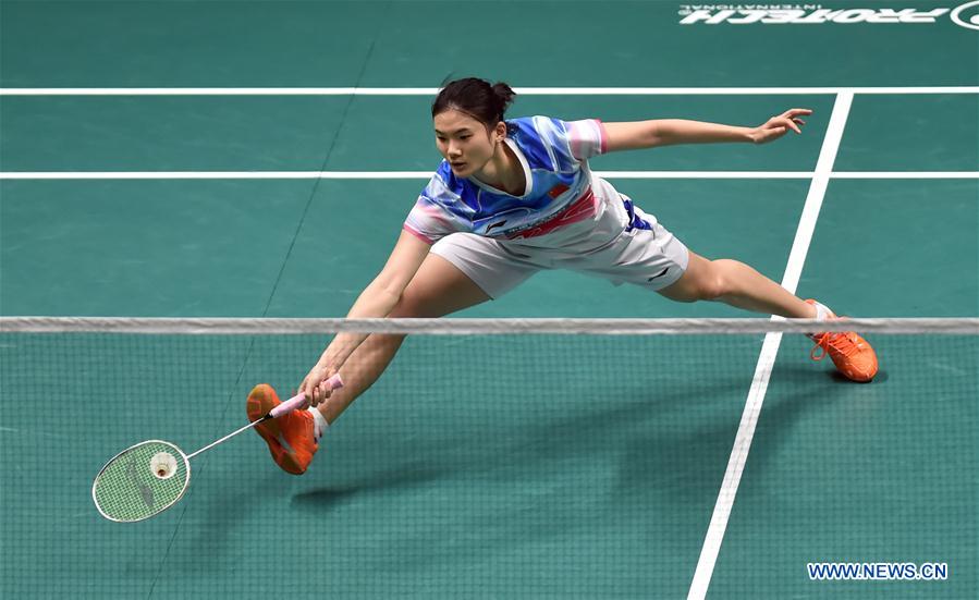 (SP)CHINA-MACAO-BADMINTON-BWF WORLD TOUR-MACAO OPEN 2019