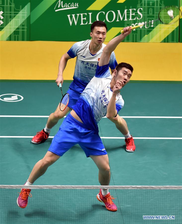 (SP)CHINA-MACAO-BADMINTON-BWF WORLD TOUR-MACAO OPEN 2019