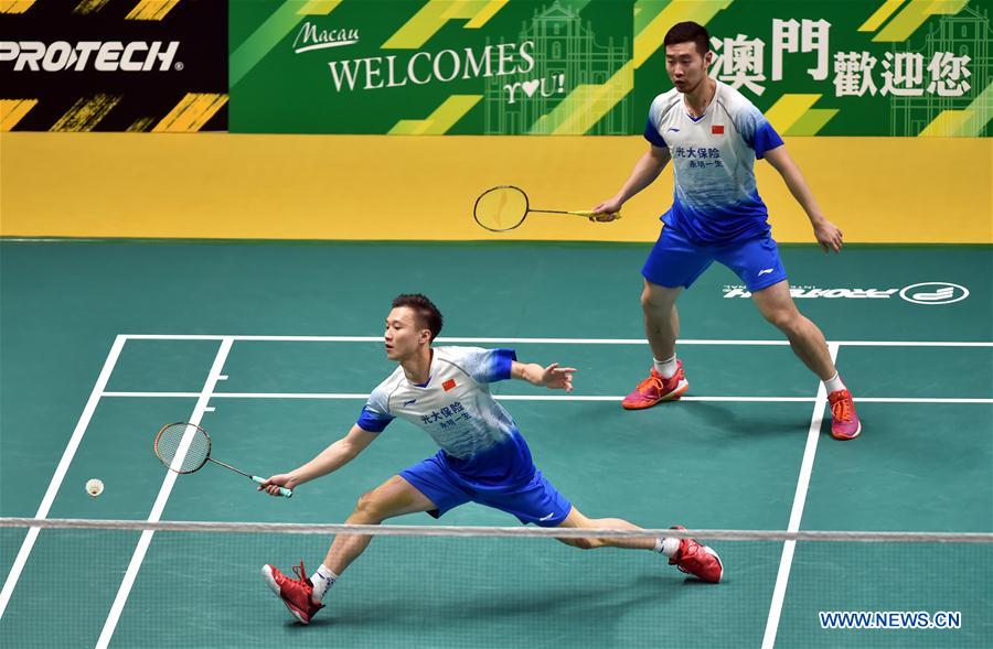 (SP)CHINA-MACAO-BADMINTON-BWF WORLD TOUR-MACAO OPEN 2019