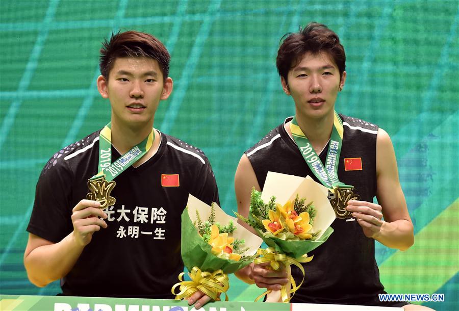 (SP)CHINA-MACAO-BADMINTON-BWF WORLD TOUR-MACAO OPEN 2019