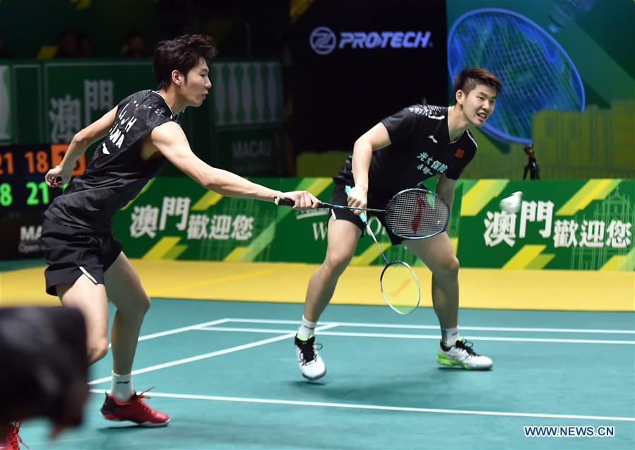 (SP)CHINA-MACAO-BADMINTON-BWF WORLD TOUR-MACAO OPEN 2019