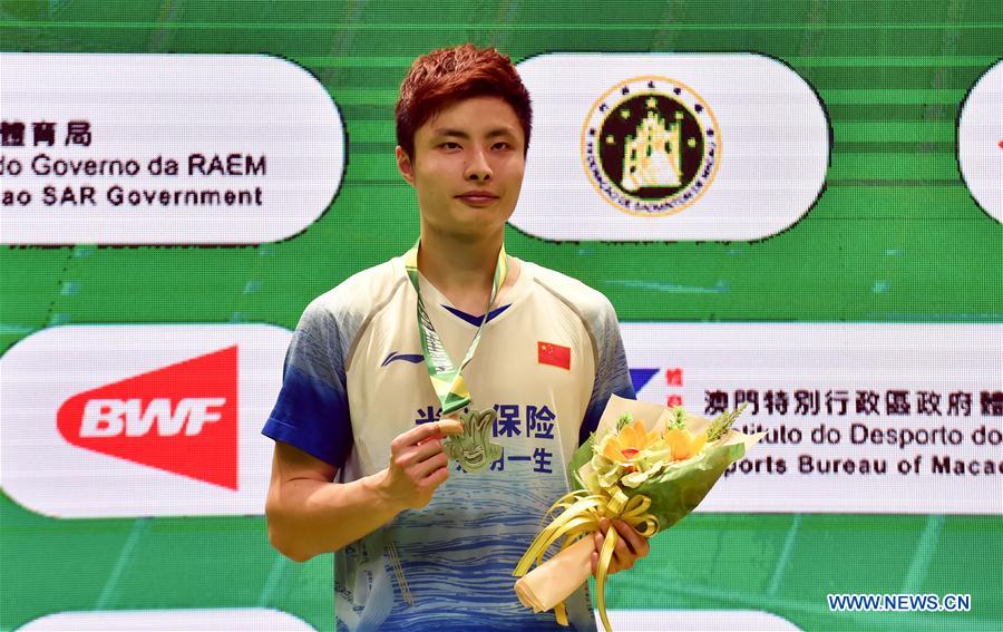 (SP)CHINA-MACAU-BADMINTON-MACAU OPEN
