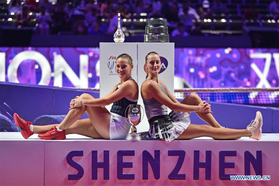 (SP)CHINA-SHENZHEN-TENNIS-WTA TOUR FINALS-DOUBLES(CN)