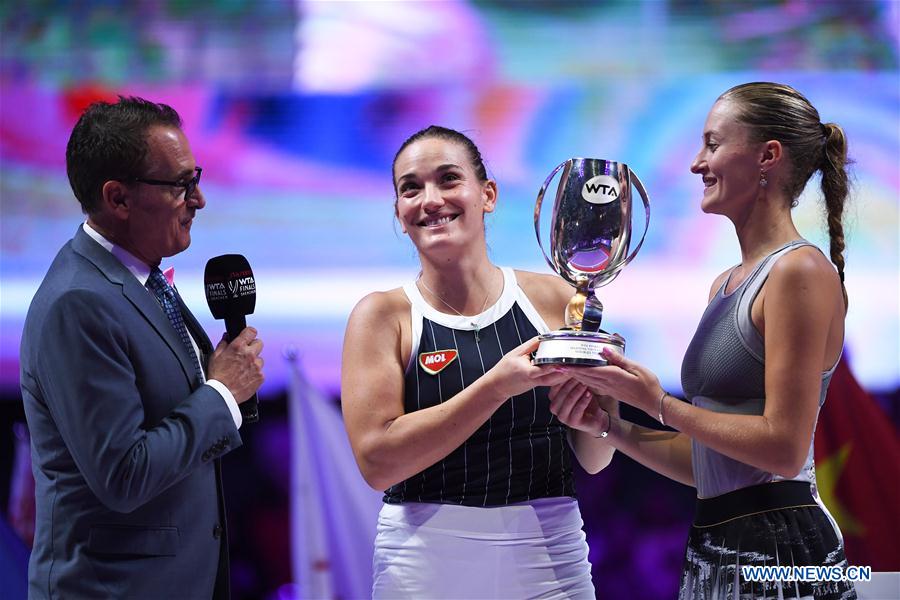 (SP)CHINA-SHENZHEN-TENNIS-WTA TOUR FINALS-DOUBLES(CN)