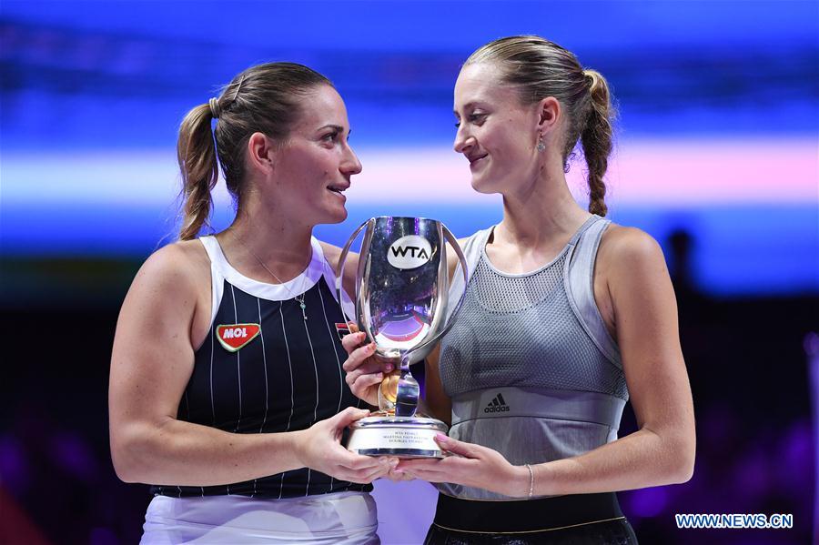 (SP)CHINA-SHENZHEN-TENNIS-WTA TOUR FINALS-DOUBLES(CN)