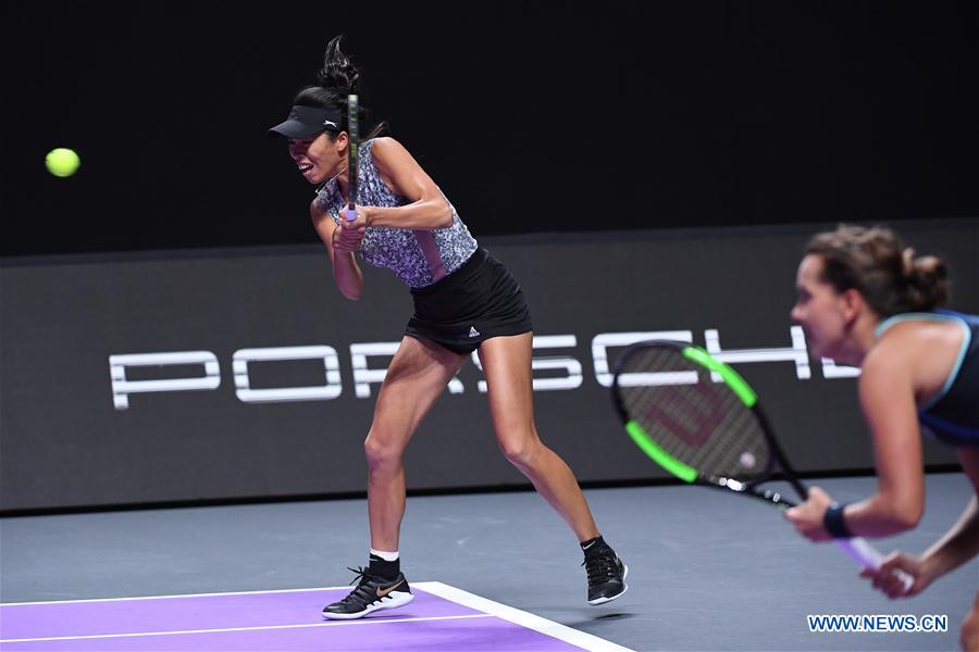 (SP)CHINA-SHENZHEN-TENNIS-WTA TOUR FINALS-DOUBLES(CN)