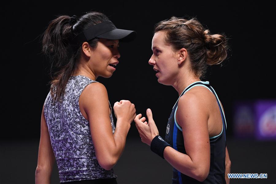 (SP)CHINA-SHENZHEN-TENNIS-WTA TOUR FINALS-DOUBLES(CN)