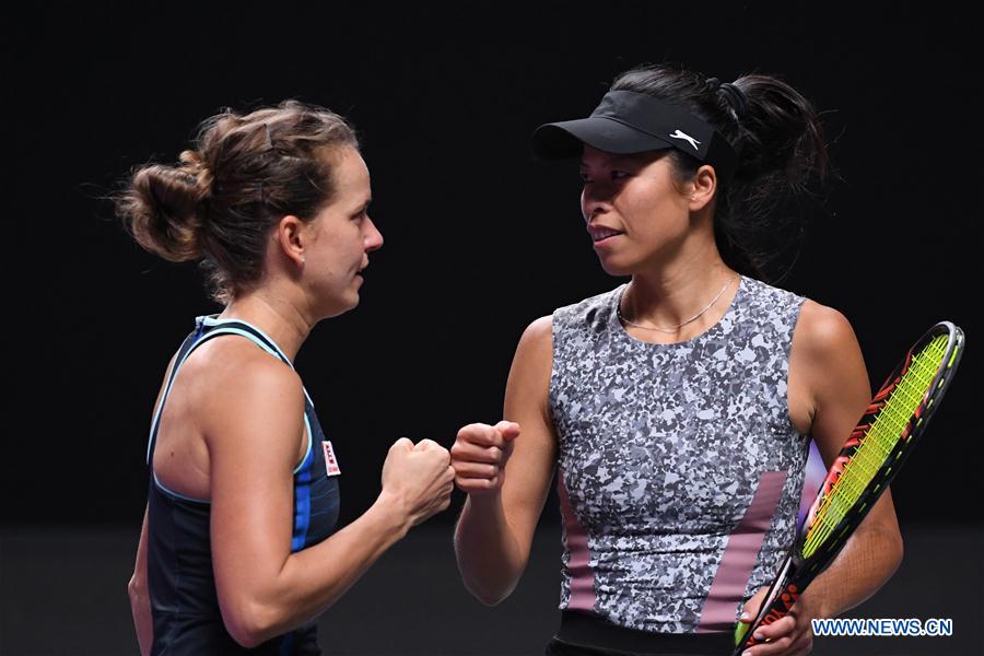 (SP)CHINA-SHENZHEN-TENNIS-WTA TOUR FINALS-DOUBLES(CN)