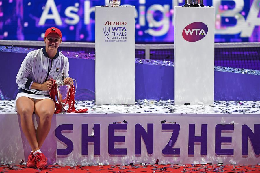 (SP)CHINA-SHENZHEN-TENNIS-WTA TOUR FINALS-SINGLES(CN)