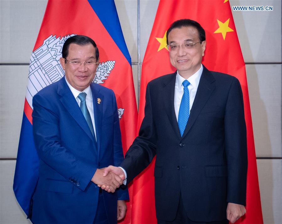 THAILAND-BANGKOK-LI KEQIANG-CAMBODIA-PM-MEETING