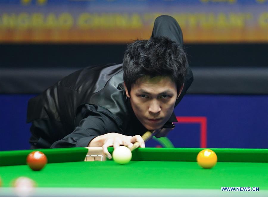 (SP)CHINA-YUSHAN-SNOOKER-WORLD OPEN(CN)