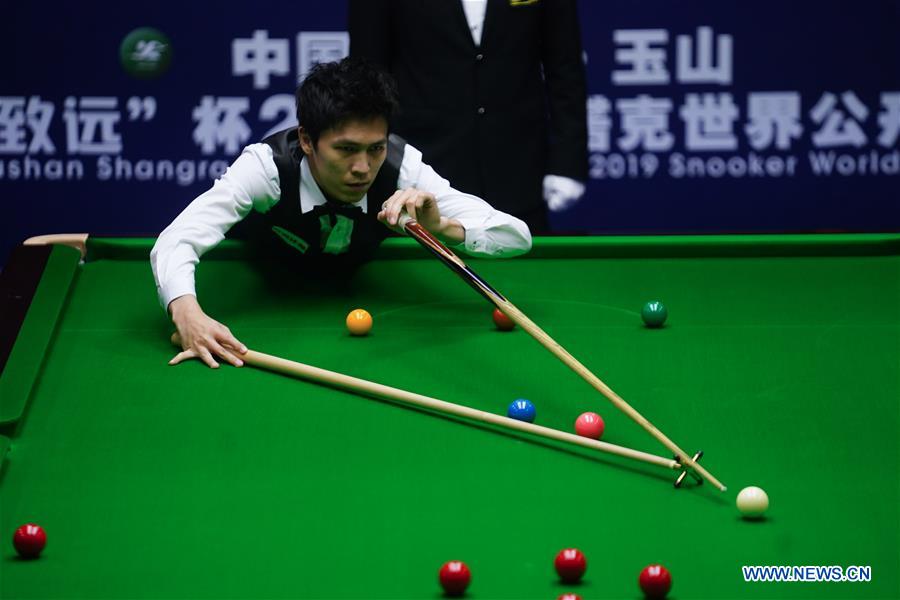 (SP)CHINA-YUSHAN-SNOOKER-WORLD OPEN(CN)