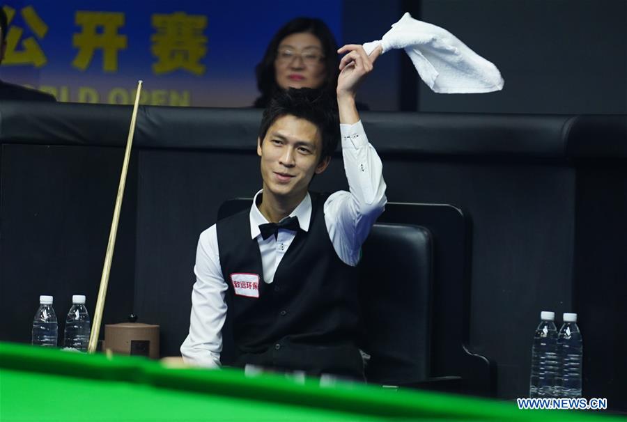 (SP)CHINA-YUSHAN-SNOOKER-WORLD OPEN(CN)