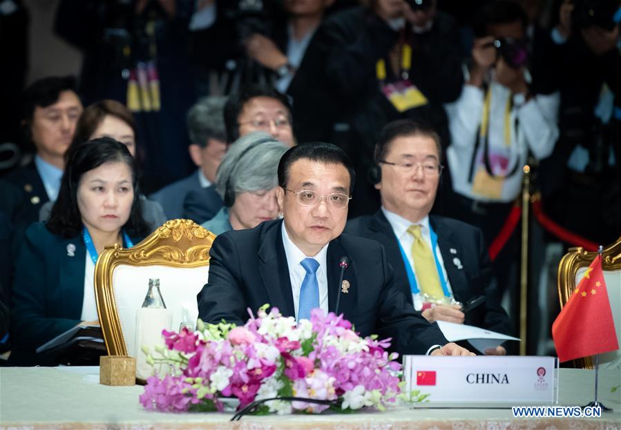 THAILAND-BANGKOK-LI KEQIANG-ASEAN-CHINA-JAPAN-SOUTH KOREA-LEADERS' MEETING