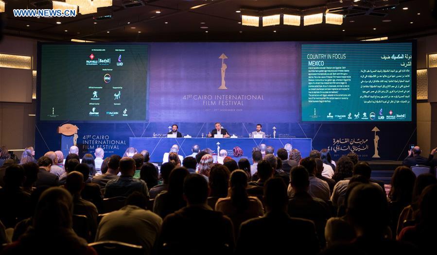 EGYPT-CAIRO-INT'L FILM FESTIVAL-PRESS CONFERENCE