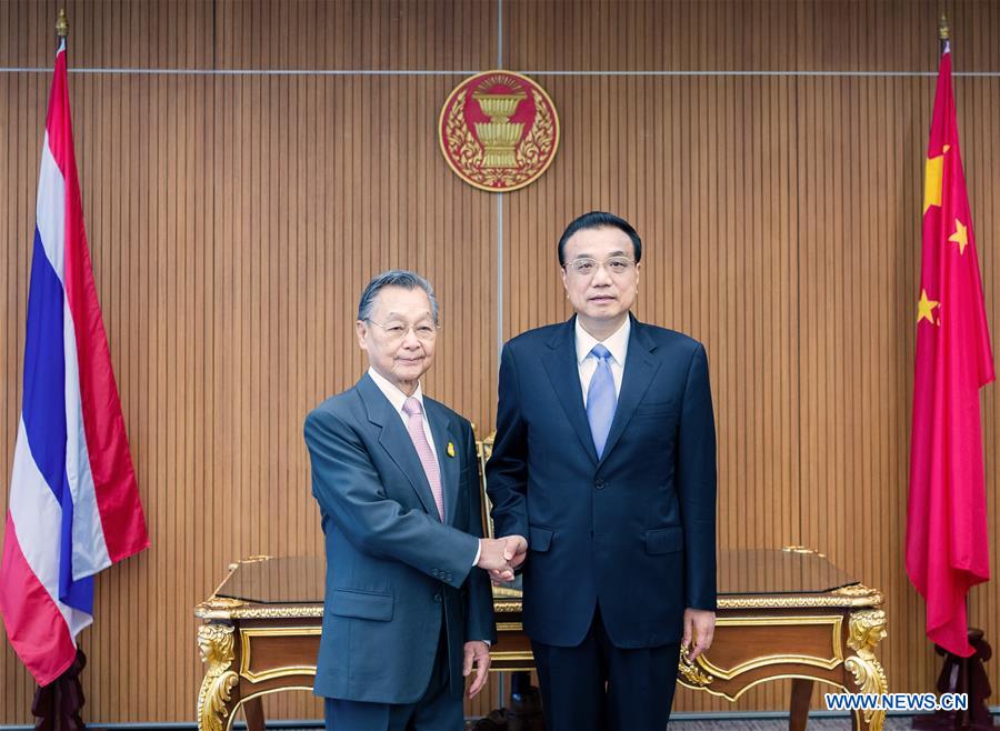 THAILAND-BANGKOK-CHINA-LI KEQIANG-CHUAN LEEKPAI-MEETING
