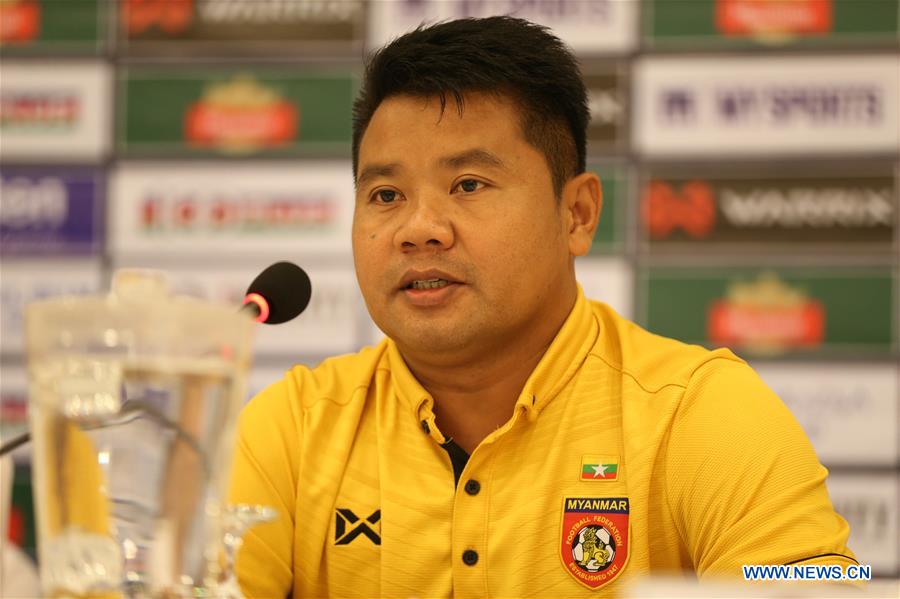(SP)MYANMAR-YANGON-GROUP I-AFC U-19 CHAMPIONSHIP QUALIFIERS-PRESS CONFERENCE