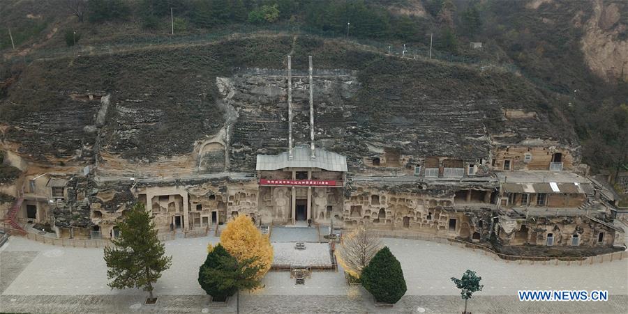 CHINA-GANSU-QINGYANG-CULTURAL RELICS-GROTTOES-CONSERVATION (CN)