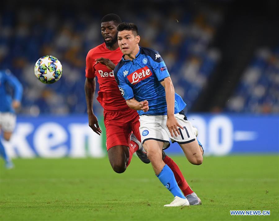 (SP)ITALY-NAPLES-SOCCER-CHAMPIONS LEAGUE-NAPOLI VS SALZSBURG
