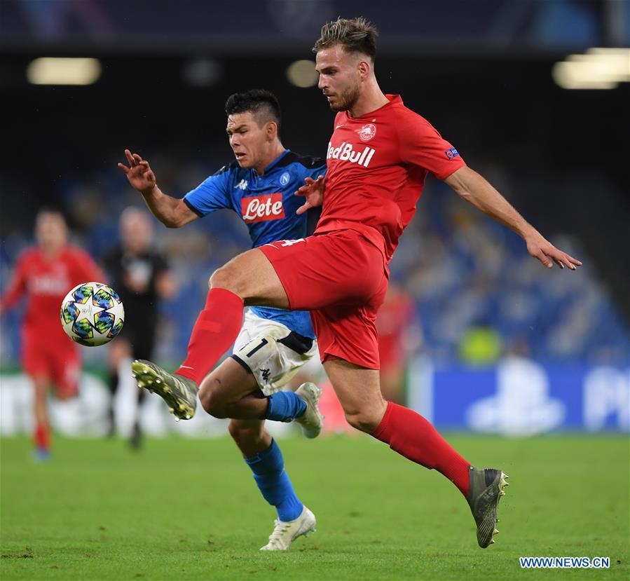 (SP)ITALY-NAPLES-SOCCER-CHAMPIONS LEAGUE-NAPOLI VS SALZSBURG