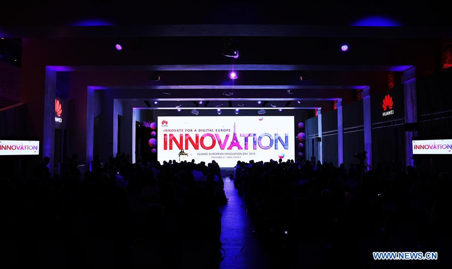 FRANCE-PARIS-CHINA-HUAWEI-EUROPEAN INNOVATION DAY