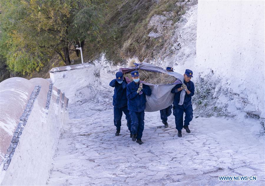 CHINA-TIBET-LHASA-POTALA PALACE-FIRE PREVENTION (CN)