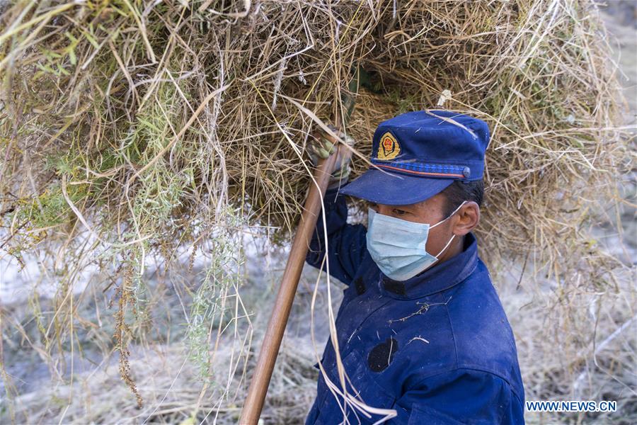 CHINA-TIBET-LHASA-POTALA PALACE-FIRE PREVENTION (CN)
