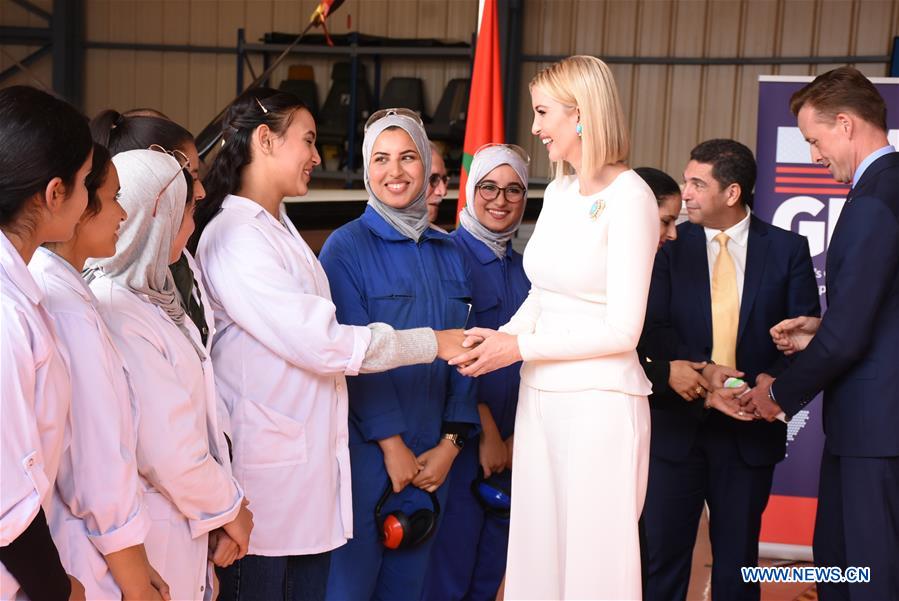 MOROCCO-CASABLANCA-U.S.-IVANKA TRUMP-VISIT